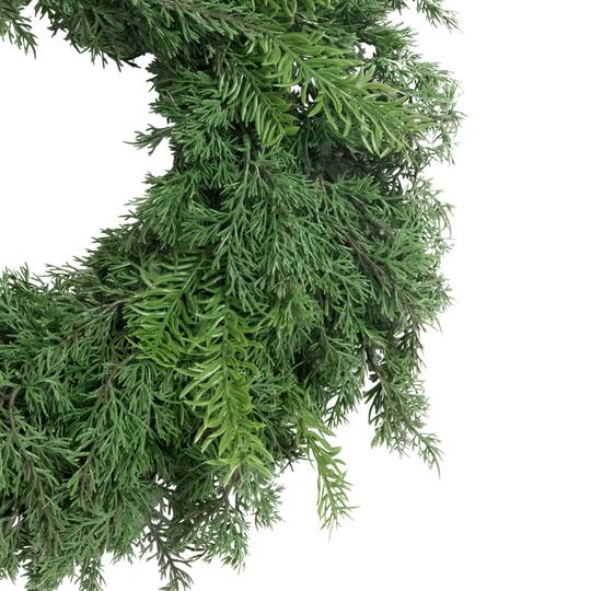 24" Soft Branch Tipped Artificial Christmas Wreath